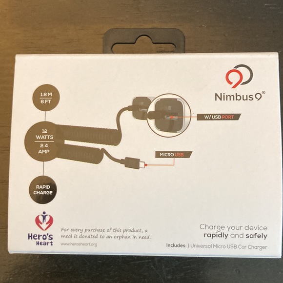 Nimbus universal micro USB car charger - Picture 2 of 2